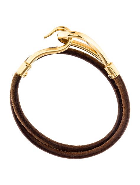 hermes double hook bracelet|elegant hermes bracelets.